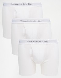 3 пары боксеров-брифов Abercrombie &amp; Fitch - Белый