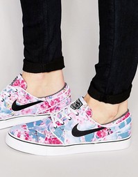 Холщовые кроссовки Nike SB Zoom Stefan Janoski 705190-602 - Розовый
