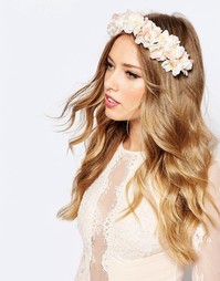 Заколка с цветами ASOS Wedding - Розовый