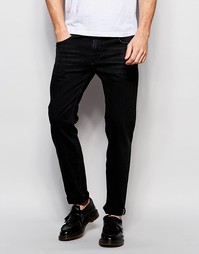 Черные эластичные джинсы слим плотностью 13 унций ASOS - Черный