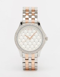 Часы двух цветов Armani Exchange Lady Hampton AX5249 - Мульти
