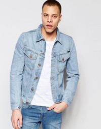 Джинсовая куртка Nudie Jeans Billy Trucker - Цвет strumming indigo