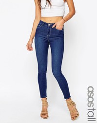 Облегающие джинсы с завышенной талией ASOS TALL Ridley