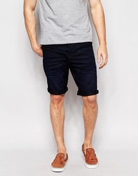 Темные свободные джинсовые шорты Jack &amp; Jones - Темный синий
