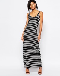 Платье макси в полоску Vero Moda