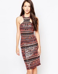 Платье с отделкой пайетками Ashley Roberts for Key Collections Liquori