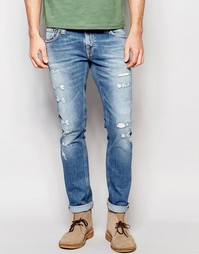 Облегающие светлые джинсы Nudie Jeans Ben Replica - Ben replica