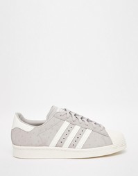 Кроссовки в стиле 80‑х adidas Orginals Clear Granite Superstar