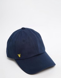Бейсболка с логотипом Lyle & Scott - Синий