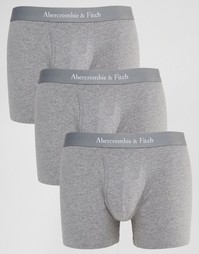 3 пары боксеров-брифов Abercrombie &amp; Fitch - Серый