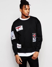 Свитер с нашивкой Boy London - Черный