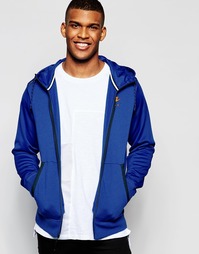Темно-синий худи в стиле колор блок Nike AW77 727383-457 - Темно-синий