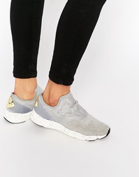 Серые слипоны с крапчатой подошвой Reebook Furylite Reebok