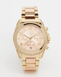 Двухцветные часы Michael Kors Blair MK6316 - Смешанные металлы