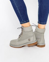 Серые ботинки Timberland Icon 6in Premium - Серый
