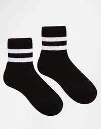Набор из 2 пар носков в спортивном стиле ASOS - Черный