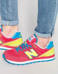 Кроссовки New Balance 574 - Красный