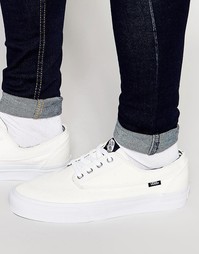 Белые парусиновые кеды Vans Brigata VZSLFD7 - Белый
