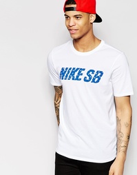 Белая футболка Nike SB Little Dude 789437-100 - Белый