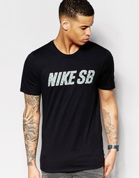 Черная футболка Nike SB Little Dude 789437-010 - Черный