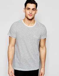 Полосатая футболка Jack &amp; Jones Premium - Белый