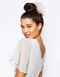 Заколка для волос с цветком ASOS - Розовый