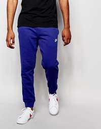 Синие спортивные штаны скинни Nike AW77 545329-459 - Синий