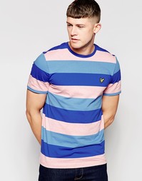 Футболка в полоску Lyle &amp; Scott - Синий