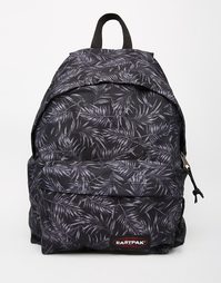 Черный рюкзак с уплотнением и принтом Eastpak Pak'R - Черный