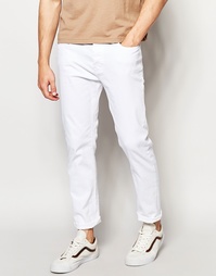 Белые джинсы скинни Threadbare Riley - Белый