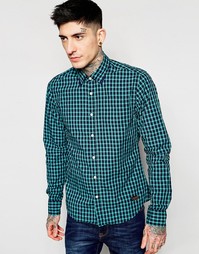 Рубашка в клетку Scotch &amp; Soda - Синий