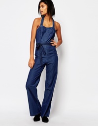 Джинсовый комбинезон с халтером Vero Moda - Деним