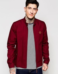 Бордовая куртка Харрингтон Pretty Green - Burgandy