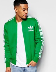 Зеленая спортивная куртка adidas Originals adicolor B10665 - Зеленый