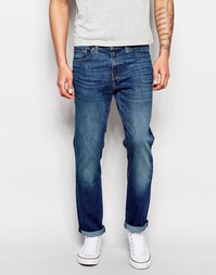 Синие состаренные суженные джинсы стретч Levis 511 Cone Mills Mr White Levi's®