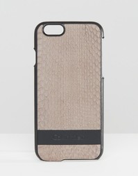 Кожаный чехол для iPhone 6 от Calvin Klein - Cinder snake