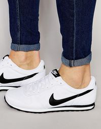 Парусиновые кроссовки Nike Genicco 833400-101 - Белый