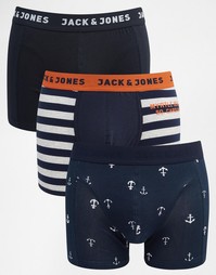 Комплект из 3 боксеров-брифов Jack &amp; Jones - Мульти