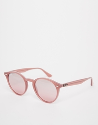 Круглые солнцезащитные очки Ray-Ban - Розовый