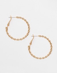 Серьги-кольца Pieces Genia - Золотой