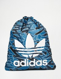 Рюкзак на шнурке adidas Originals AZ3254 - Синий