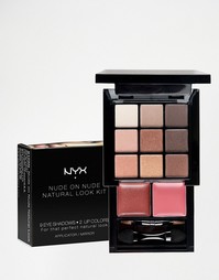 Набор для макияжа NYX Nude On Nude Natural Look - Естественный эффект