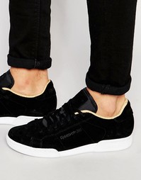 Замшевые кроссовки Reebok NPC II V62768 - Черный