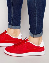 Кожаные кроссовки Nike Court Royale Prem 833295-661 - Красный