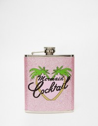 Плоская фляжка Skinnydip Mermaid Cocktail - Мульти