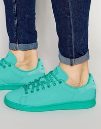 Зеленые кроссовки adidas Originals Stan Smith adicolor S80250
