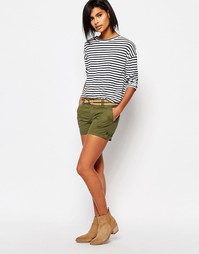 Шорты-карго с поясом Vero Moda - Хаки