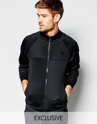 Черная спортивная куртка с логотипом New Balance MJ61561 - Черный