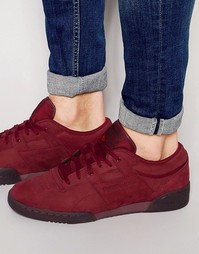 Кроссовки Reebok Workout Lo Clean LG - Красный