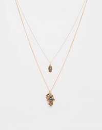 Многоярусное ожерелье ALDO Libere - Золотой